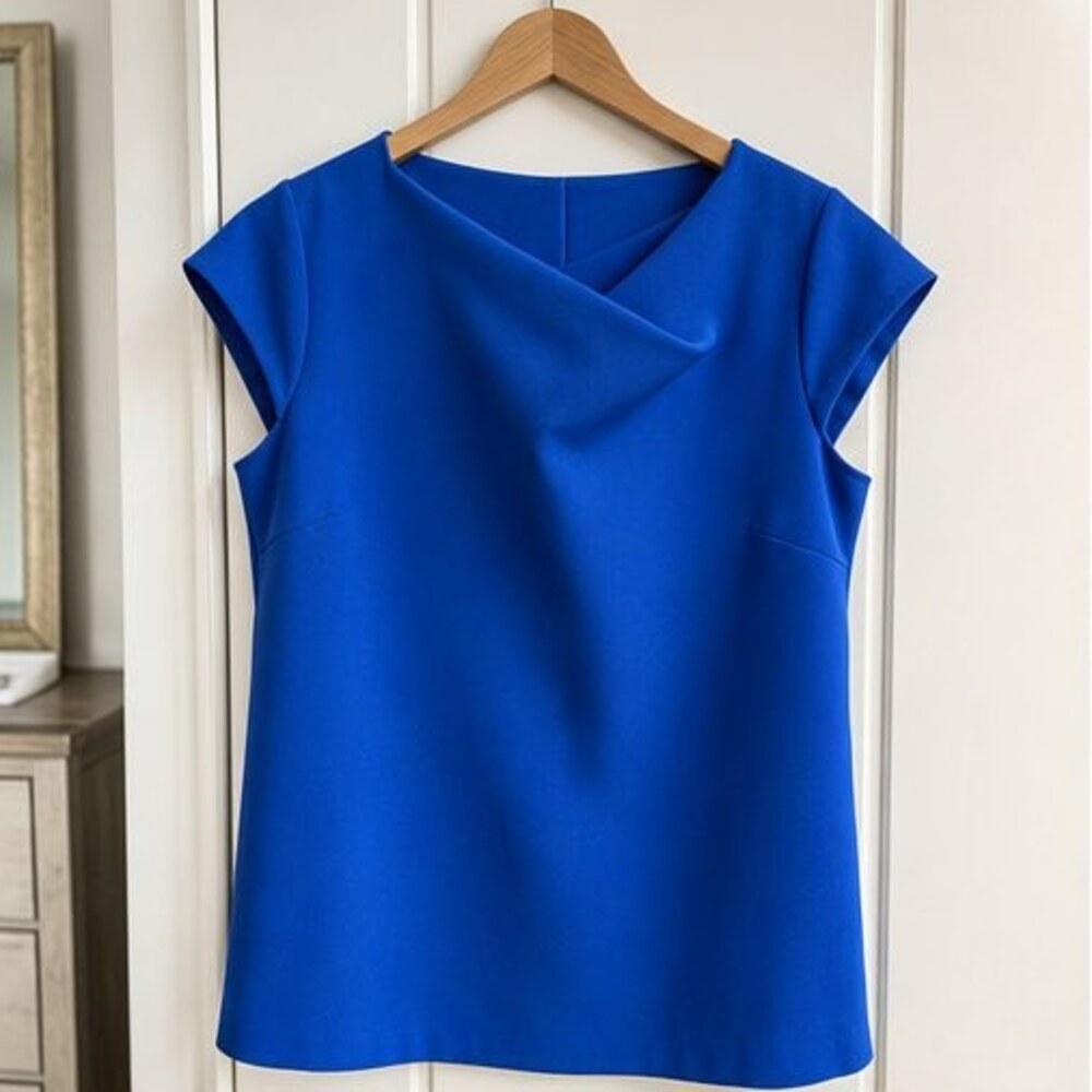 Lilac V Neck Top